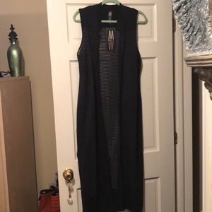 Marla Wynn’s long vest